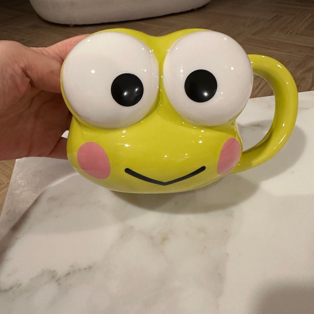 ☪️ SOLD ☪️ Keroppi Face Mug